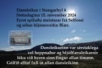 Síðasti dansleikurinn fyrir áramót 2024